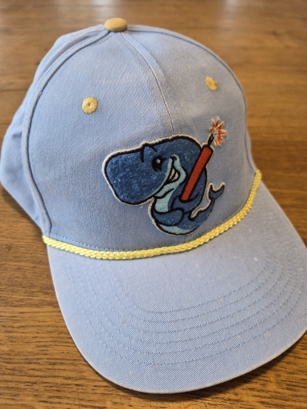 Eugene Emeralds Exploding Whale Theme Night Baseball Cap